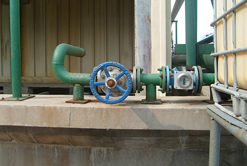 天然氣超聲波流量計現(xiàn)場安裝使用圖